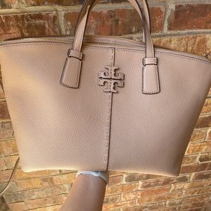Tory Burch McGraw Leather Satchel